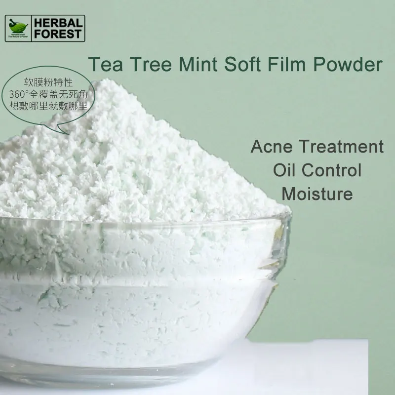 TeaTreePeppermintSoftFilmPowderEliminateAcneAndControlOil