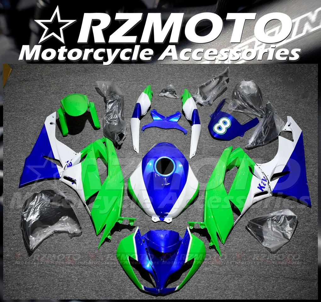 

RZMOTO NEW Plastic Injection Cowl Panel Cover Bodywork Fairing Kits For Kawasaki ZX6R 599 09 10 11 12 #02113