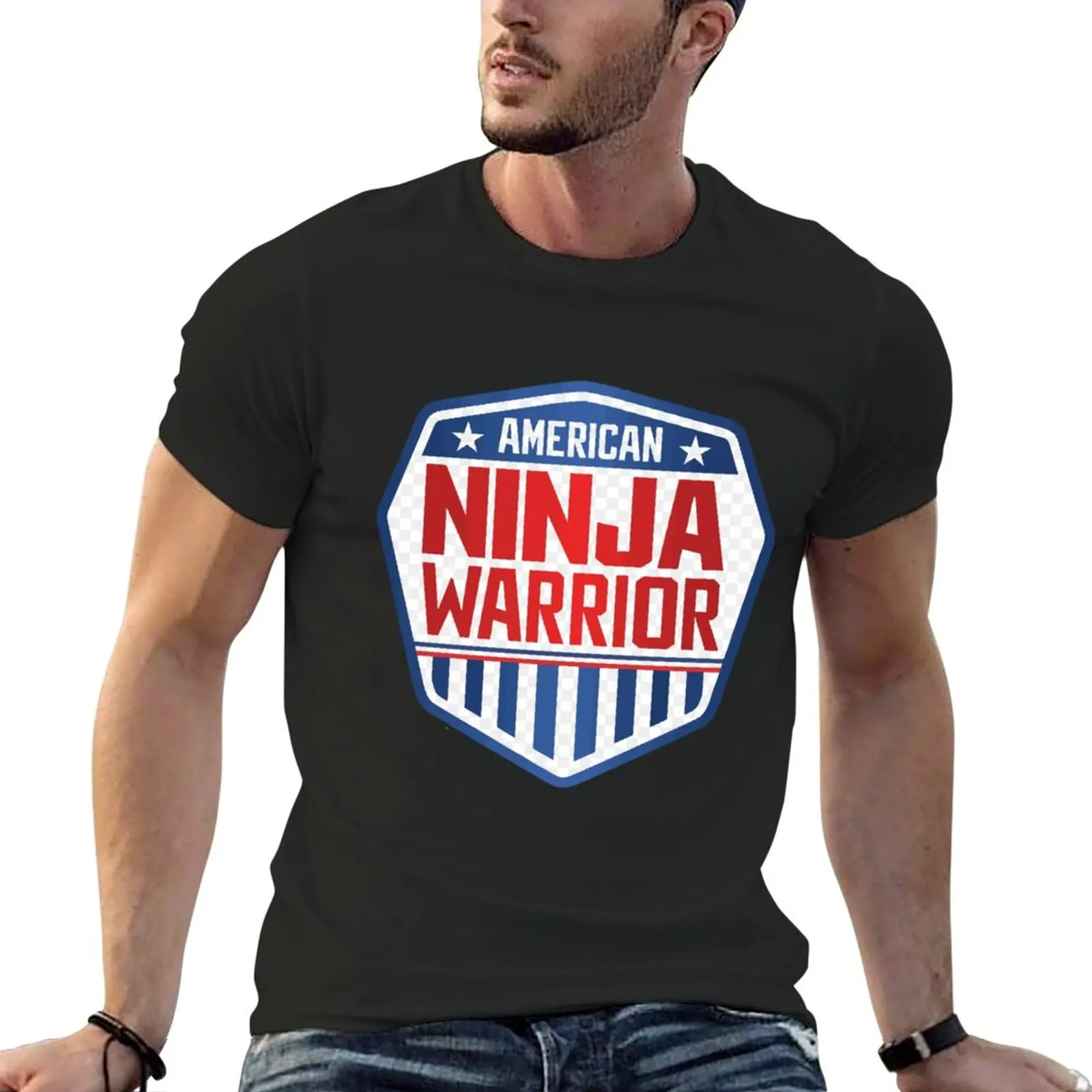 American Ninja Warrior Kids Camo T-Shirt Camicie Graphic Tees Animal Print Shirt For Boys Mens Graphic T-Shirt Hip Hop