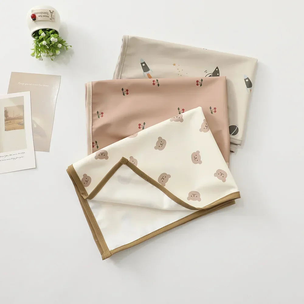 Reusable Baby Diaper Changing Mat Cover Waterproof Foldable Newborn Baby Sheet Mattress Portable Multi Use Travel Floor Play Pad