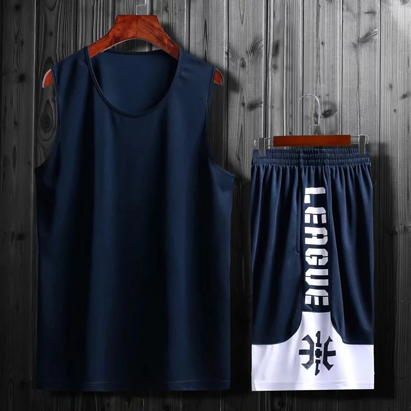 New Professional Basketball Jerseys Sports Clothing Men/Kids Shirt + Shorts Uniforms Set Breathable Training Suits