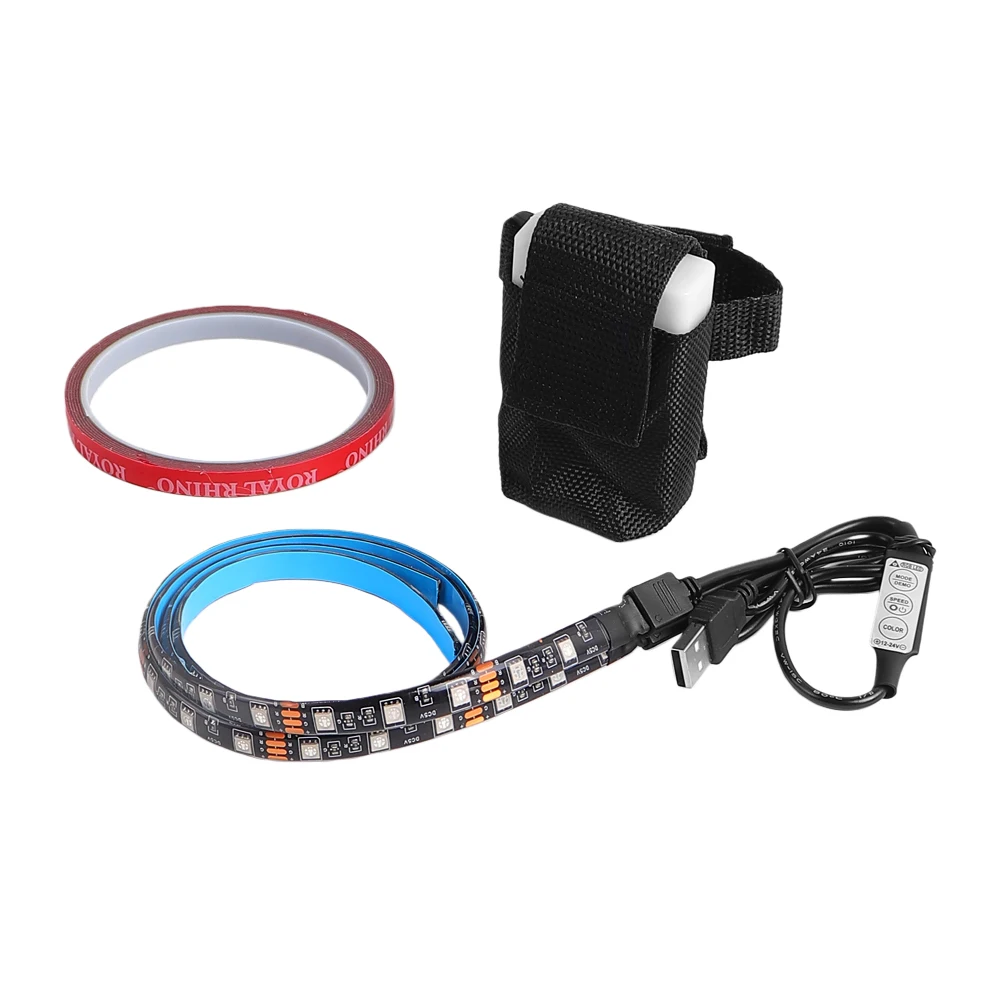 Scooter Safety Night Light LED Strip Multiple Color For Xiaomi M365 1s Pro Pro2 MI3 Electric Scooter Flashlight Lamp