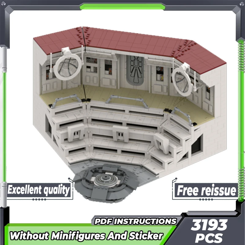 

Star Movie Model Moc Building Bricks Rebel Alliance Briefing Room Technology Modular Blocks Gift Christmas Toy DIY Sets Assembly