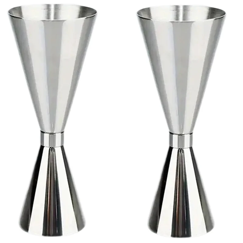 30/60ML Cocktail Bar Stainless Steel Jigger Double Spirit Measuring Cup For Home Bar Party Club Accessories Barware Tools home