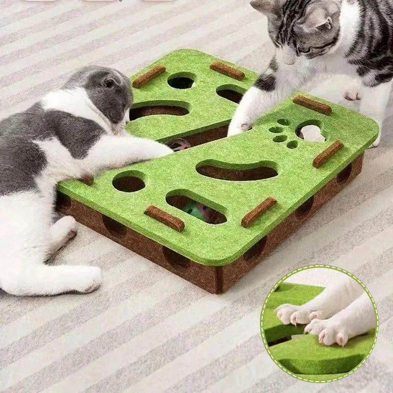 Interactive Cat Puzzle Maze Toy 1