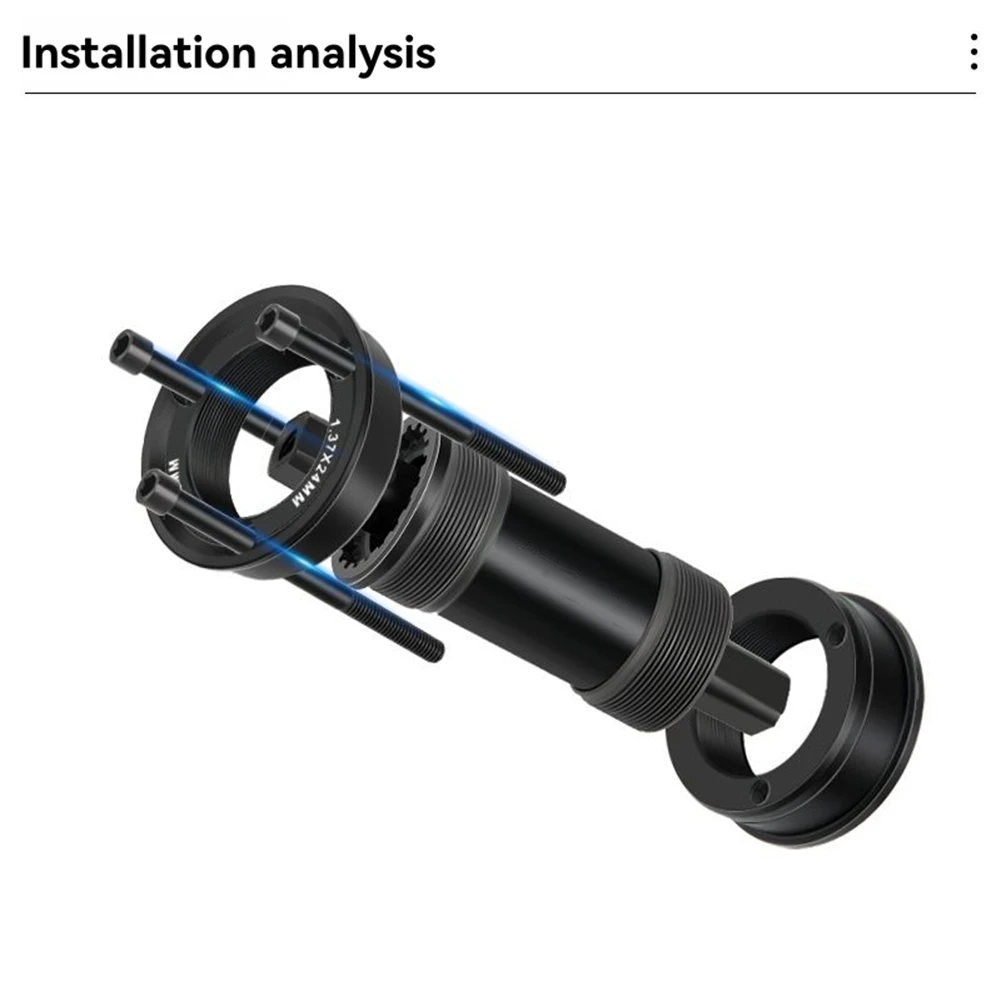 A10R 자전거 바텀 브래킷 변환 키트 (BB 68/73mm 어댑터, 자전거 크랭크셋 부품, 자전거 5방향 바텀 브래킷)
