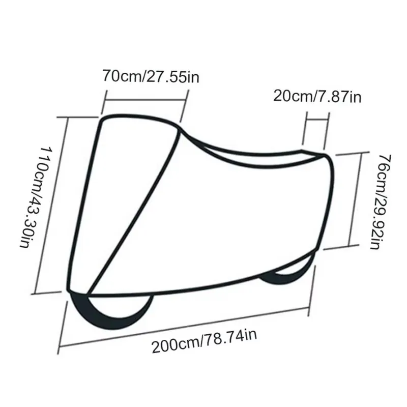 Premium Waterproof Outdoor Bicycle Cover - Anti-UV Protection & Dust Resistant