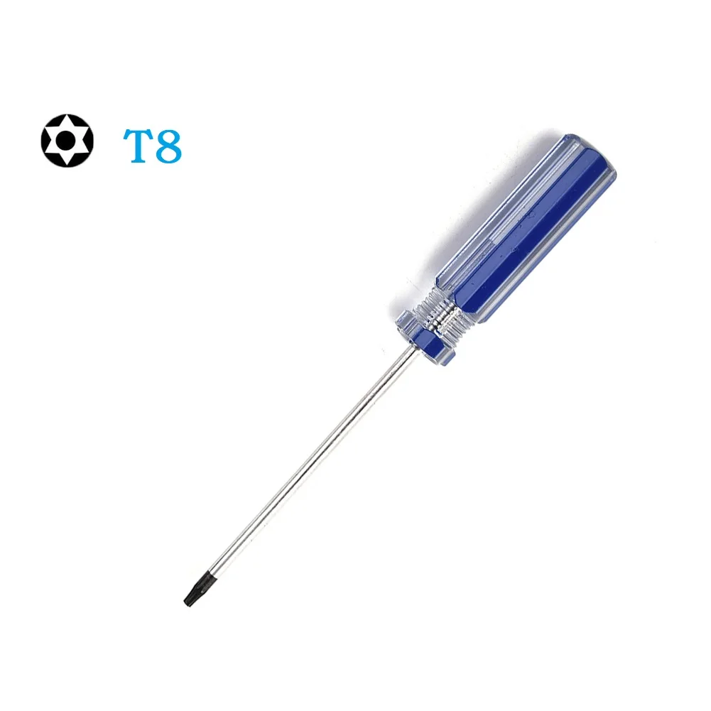 1PC T8 T9 T10 Precision Magnetic Screwdriver Torx Screw Driver  For Xbox 360 Wireless Controller Multi-tool Kit Manual Tools 46 in 1 screwdriver set magnetic screwdriver bits repair phone pc tool kit precision torx hex screw driver hand tools