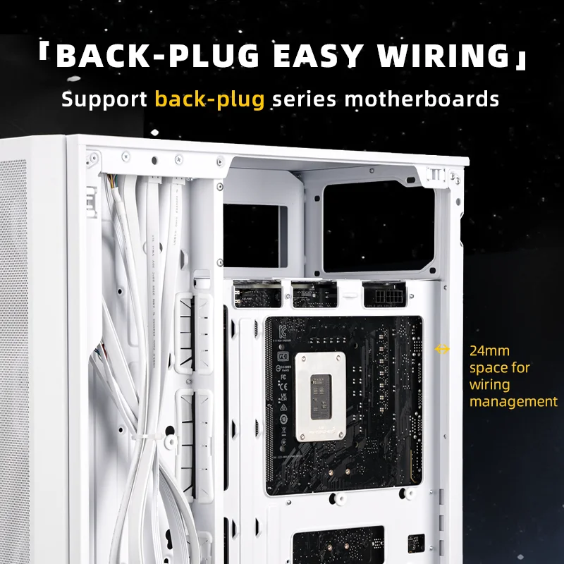 F36 플라이어 ITX/MATX 32L 짧은 에어 덕트 지지대 384mm GPU ATX 전원 공급 장치 240/280, 수냉식 165mm 타워 컴퓨터 케이스 PC 케이스