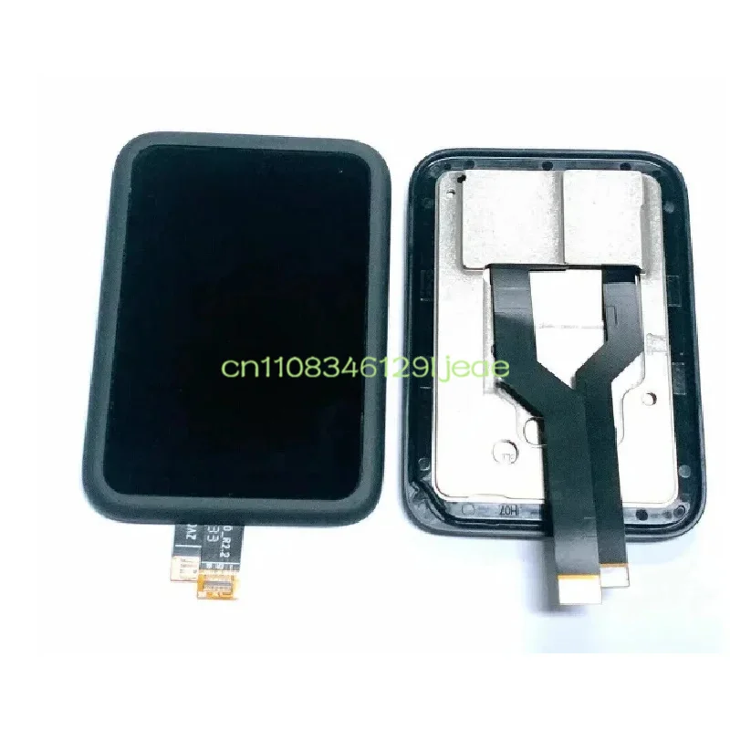 GoPro Hero 9 스포츠 액션 카메라 수리 부품용 터치 백 커버 프레임이 포함된 새로운 LCD 디스플레이 화면