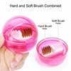 Nail Drill Cleaning Brush Drill Bit Cleaner Holder Tool Soft and Hard Brush for Ceramic Tungsten Milling Cutter Dust Remover 2