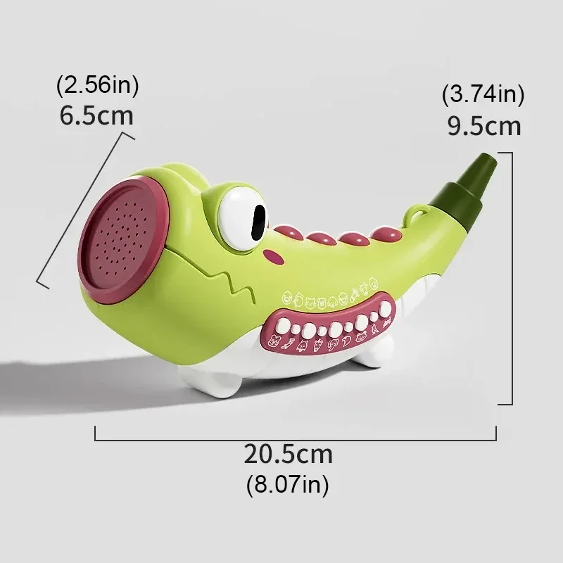 Animal Sound Music Toy Electric Whistle Assembly Effects Simulation Calls Whistles Horn Toys Girl Children Educational Toy Kids