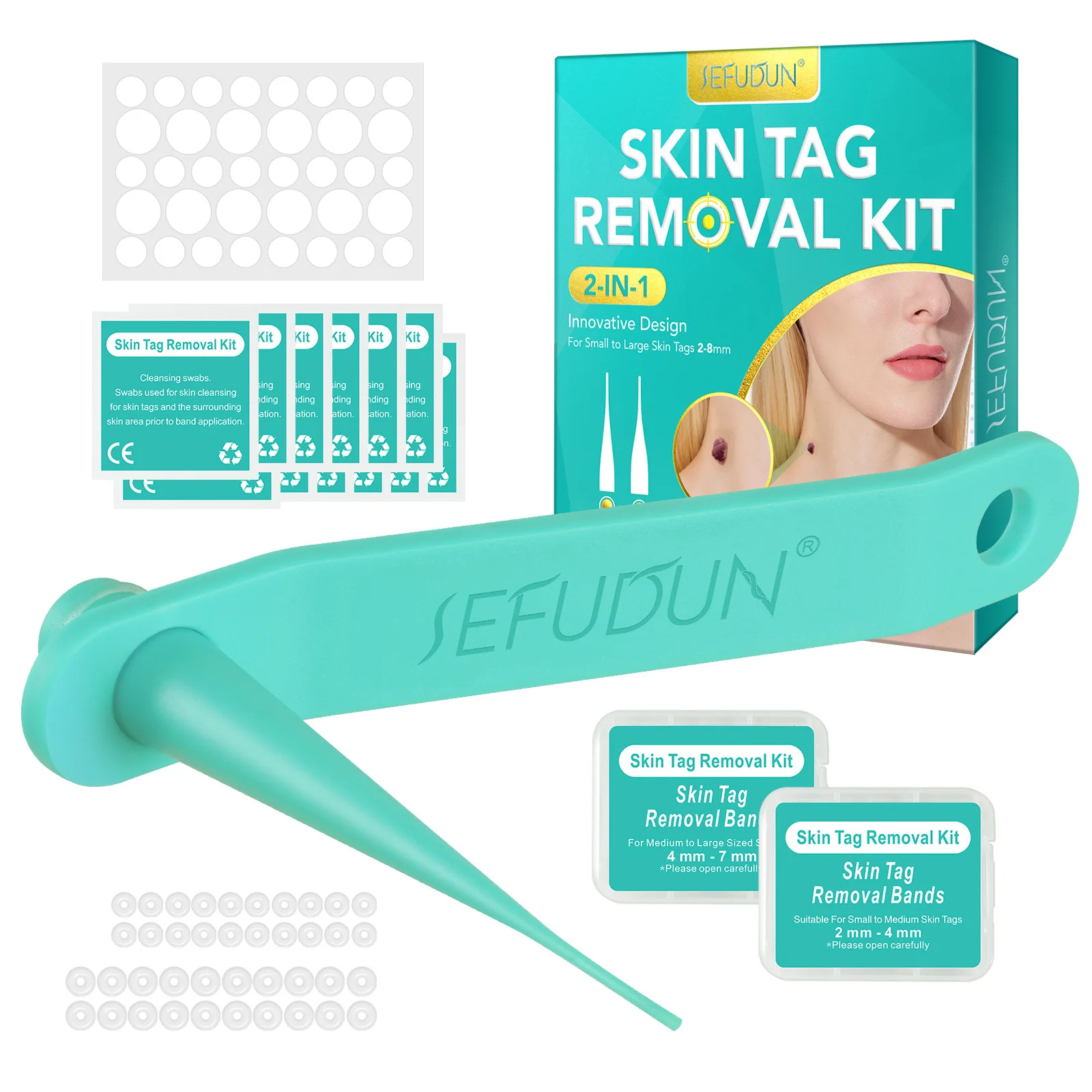 Painless Wart Removal Tool Kit for Skin Care