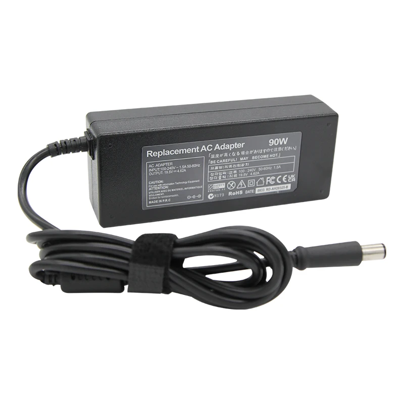 Carregador do Adaptador da C.a. do Portátil Dell E4300 E4310 E5400 E5410 E5420 E5500 1420 1501 1521 1525 D400 Inspiron 14r 19.5v 4.62a 90w - Imagem 5