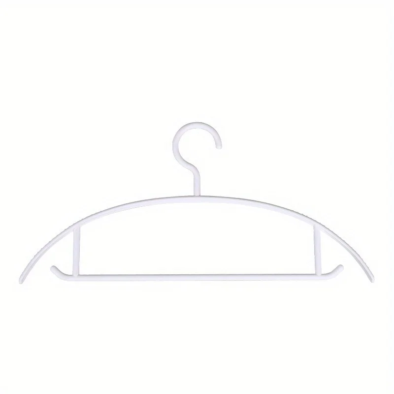 Clothes Hanger Wide Shoulder Household Clothes Hanger Hot Selling Non-Slip Clothes Hanger Multifunctional White Clothes Hanger 6