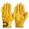 Cowhide Leather Workers Work Welding Safety Protection Garden Sports Motorcycle Driver Wear-resistant Gardening Gloves 5