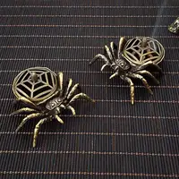 Spider Incense Cone Holder Mini Asian Zen Decor Small Animal Burner For Home Office Meditation Gift - Image 3
