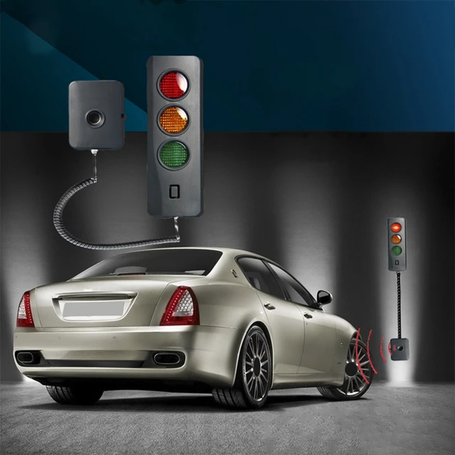 Garage Smart Parking Device LED Traffic Light Parking Alarm Anti-Collision Warning Device Parking Device 6