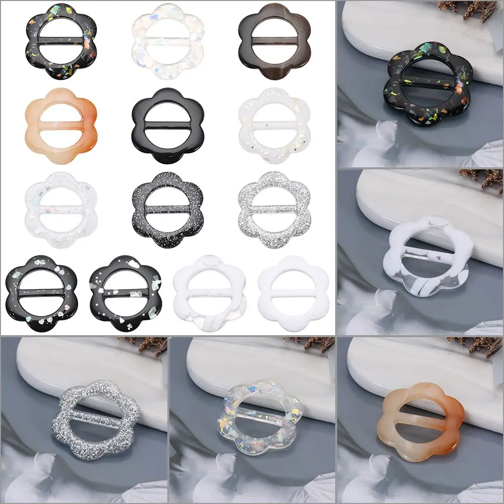 꽃 장식 의류 액세서리 코트 허리 단추 의류 장식 셔츠 단추 스카프 클립 링 벨트 버클 티셔츠 클립