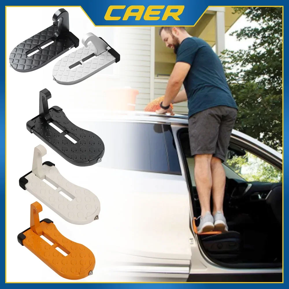 Foldable-Car-Roof-Rack-Step-Car-Door-Step-Universal-Latch-Hook ...