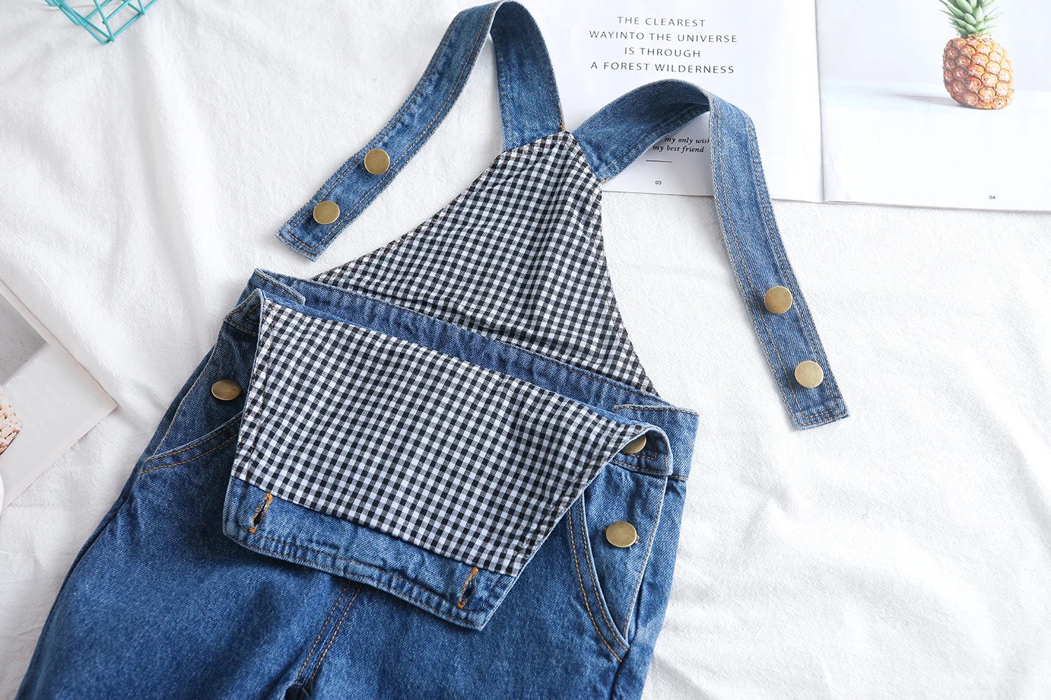 KIDSCOOL SPACE Cute Baby Toddler Boys Romper Overalls Blue Multi Pockets Big Bibs Ripped Denim Jeans Jumpsuit