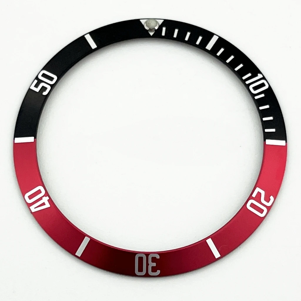Premium High-Quality Aluminum Watch Bezel Insert – GMT Design, 39.5mm x 32.5mm