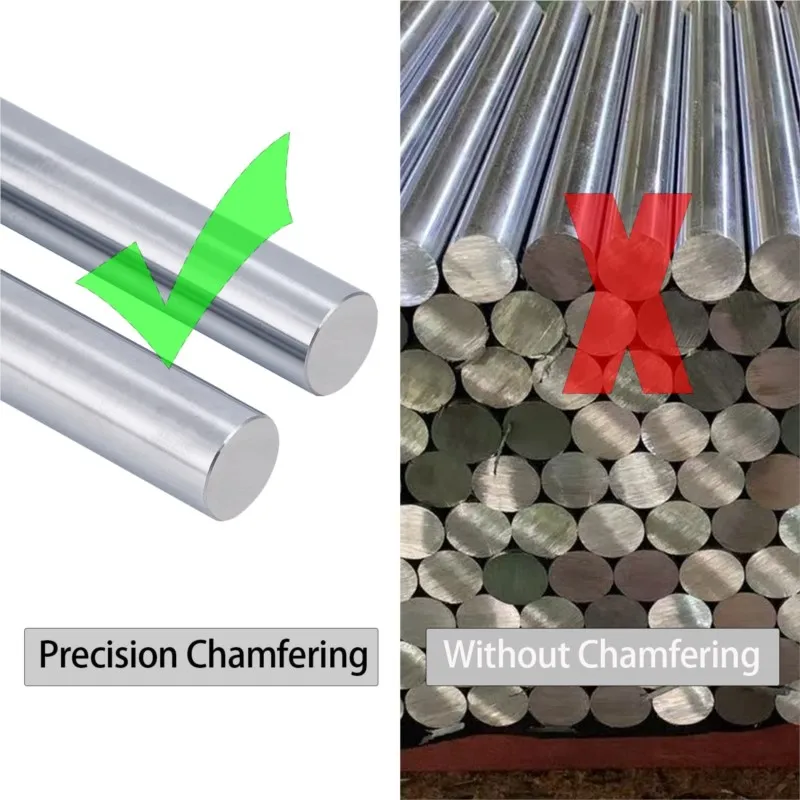 GUIDA PAVIMENTO PORTA Fienile In Acciaio Cromato Scorrevole Liscia E Prestazioni EUR 34,81 - Foto 3