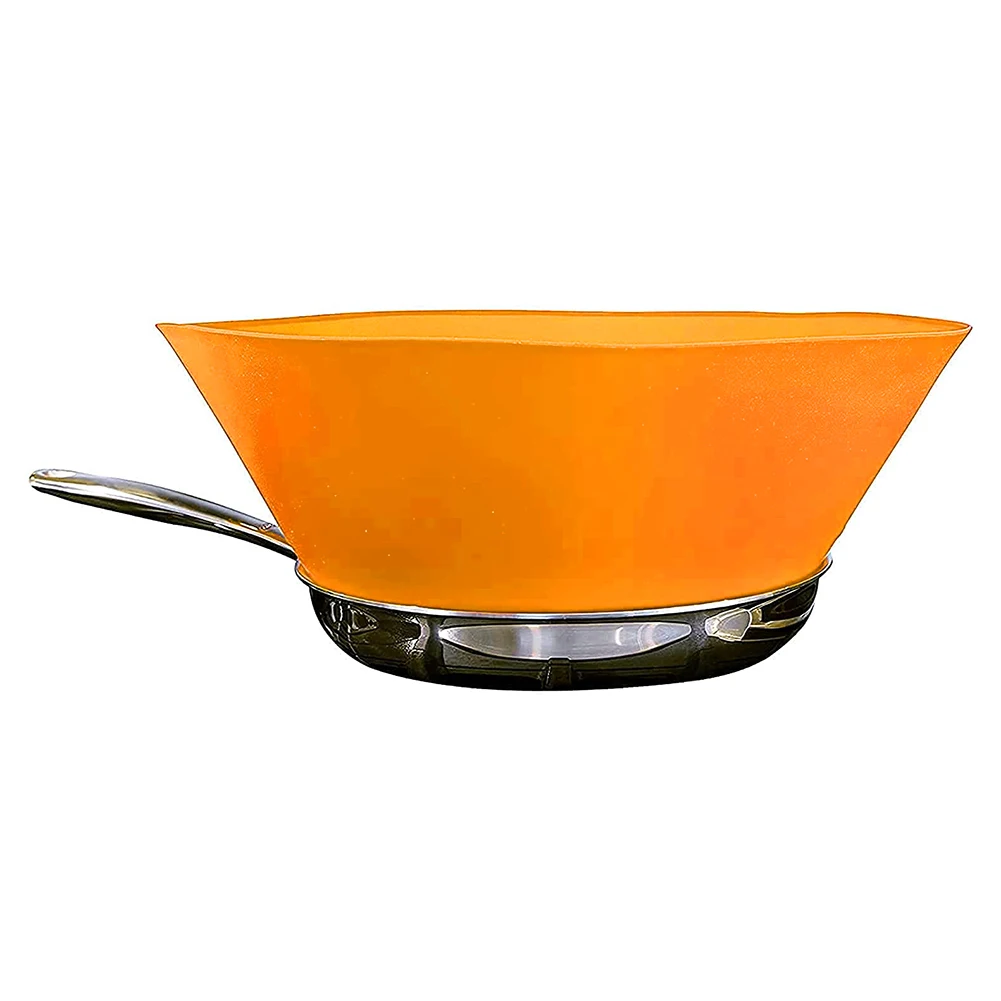 Description Picture 2 of itemSilicone Splash Pot Lid Anti-Overflow Cover Silicone Pot Cover Splash Oil Cover Oil Screen Ultimate Splatter Guard Fry Pan