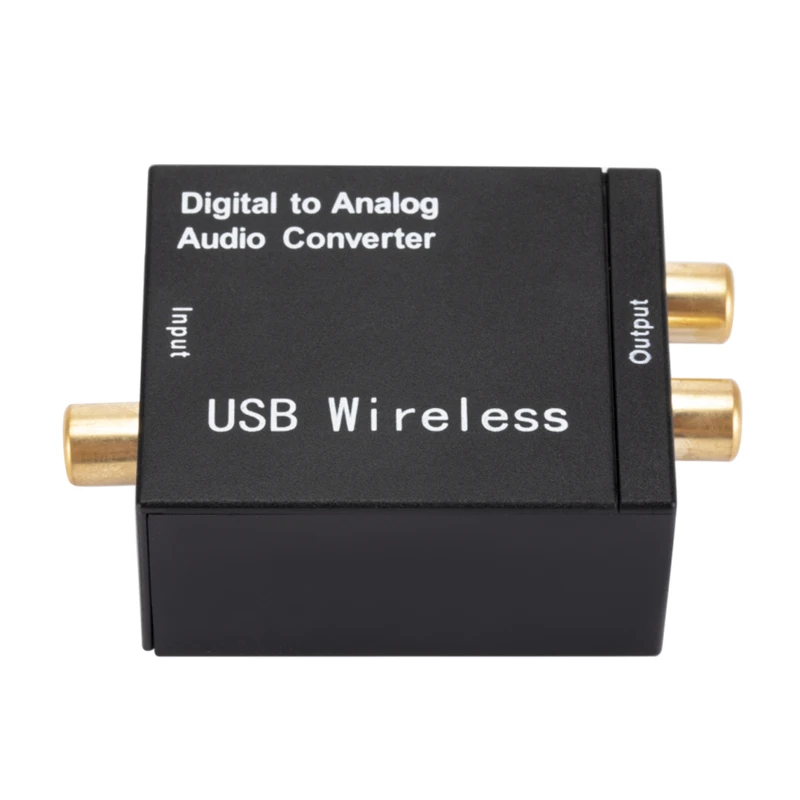 Audio Converter Audio Decoder Audio Converter Adapter Audio Converter Amplifier Digital to Analog Audio Converter Optical Fiber Coaxial Signal to Analog Audio Toslink Coaxial Signal RCA R/L Decoder