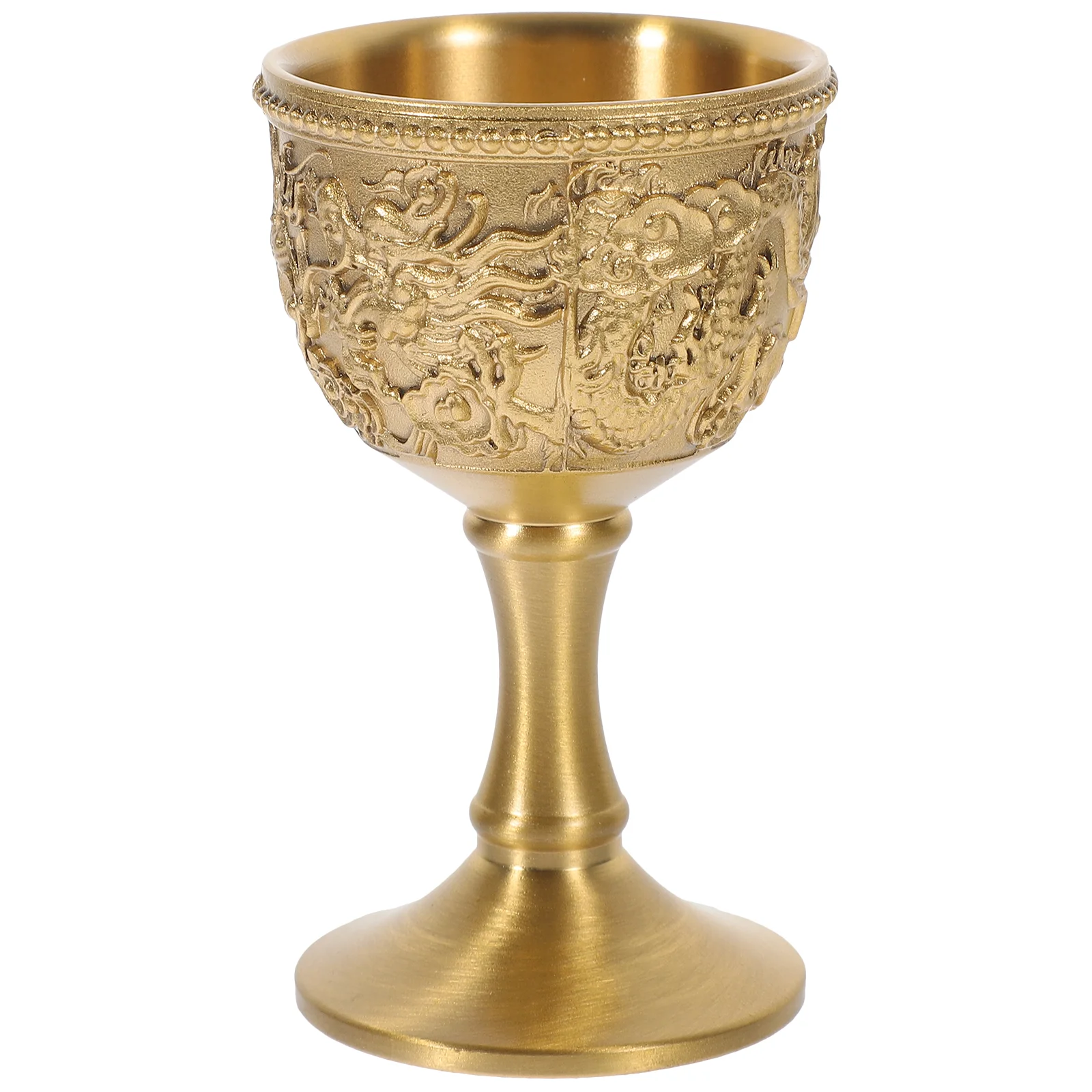

Multi-function Cup Brass Goblet Decorative Chinese Cup Cup