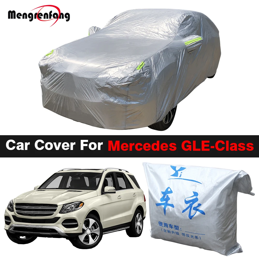 Full Car Cover Sun Snow Rain Protect Cover For Mercedes Gleclass Gle300d Gle350 Gle350d Gle400