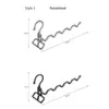 Multi-function Folding Clothes Hanger Single Pole Portable Stainless Steel Coat Hanger Balcony Bedroom Indoor Household Use 5