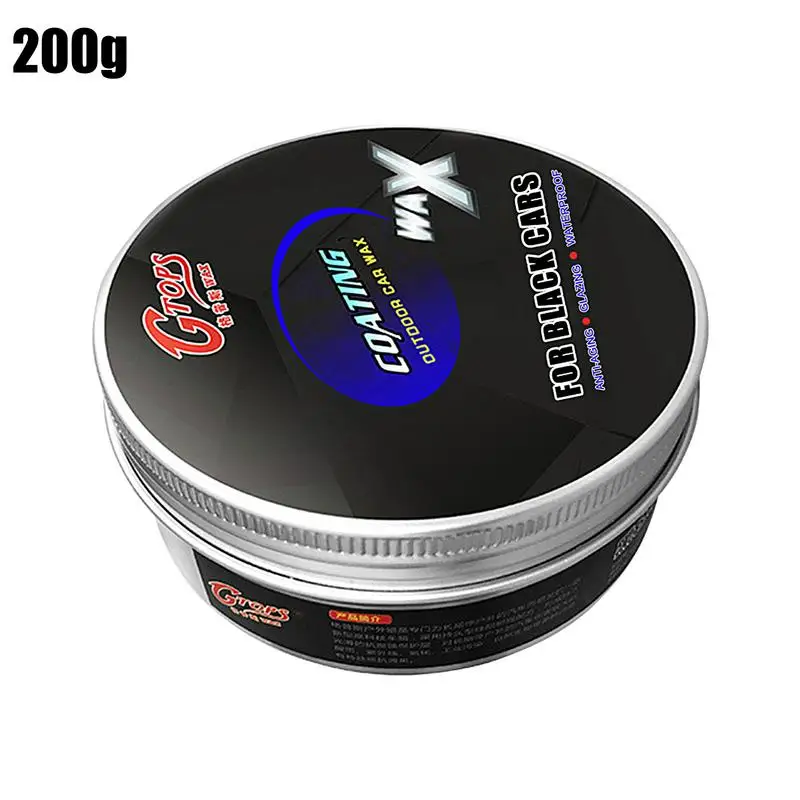 200g Car Polishing Wax auto Wax Polish Exterior Car Detailing Scratch Remover Maintenance Wax for Black Cars Maintenance Care