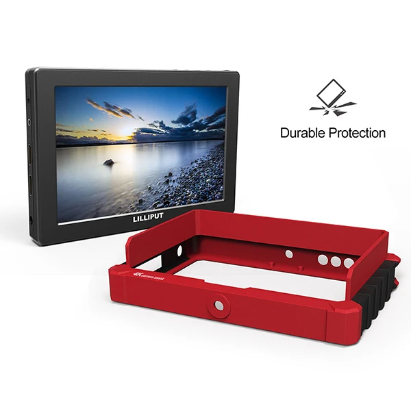 LILLIPUT A7S 7 Inch 1920x1200 HD IPS Screen 500cd/m2 Camera Field Monitor 4K HD-MI Input Output Video Assist for DSLR Mirrorless