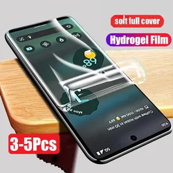 Premium Hydrogel Screen Protector Film - 3 - 5 Pack - 5PCS (For Pixel 3a)