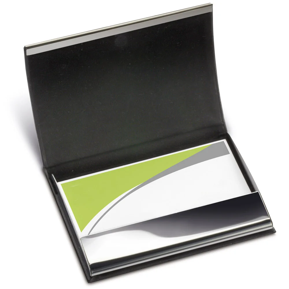 Custom Metal Business Cards with Names Embossed Square Personalised Small Credit Card Wallet Rfid Blocking