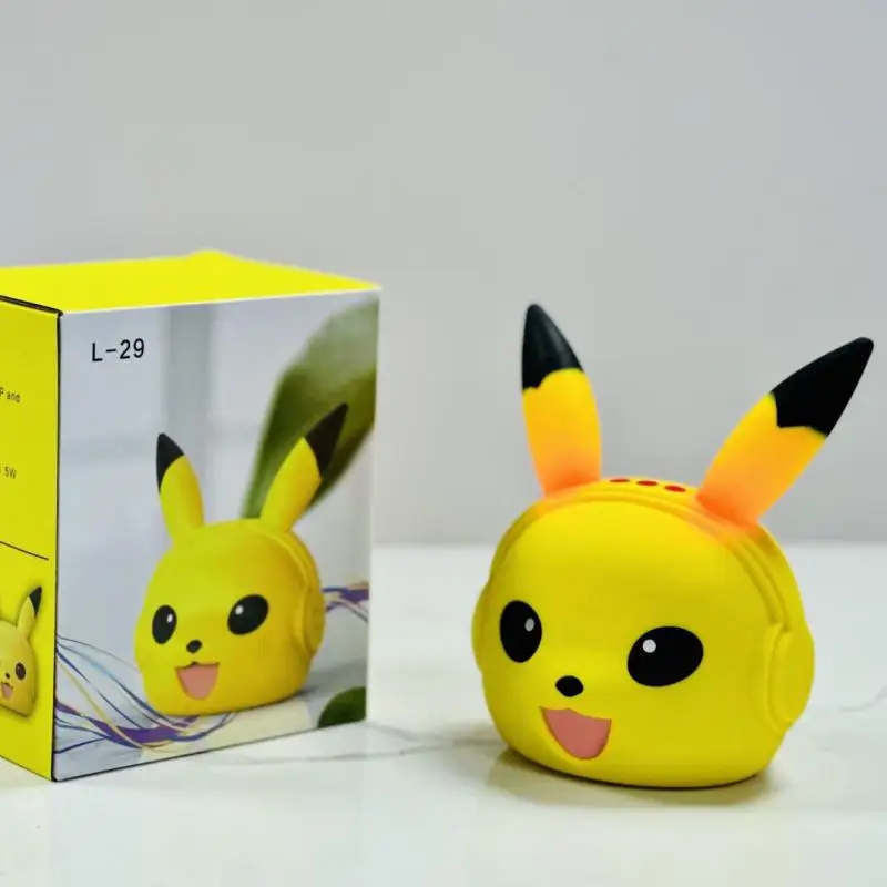 

2023 NEW Anime Pokemon Bluetooth Speaker Cartoon Pikachu Player Gives Music and Audio Gifts To Friends Female and Male