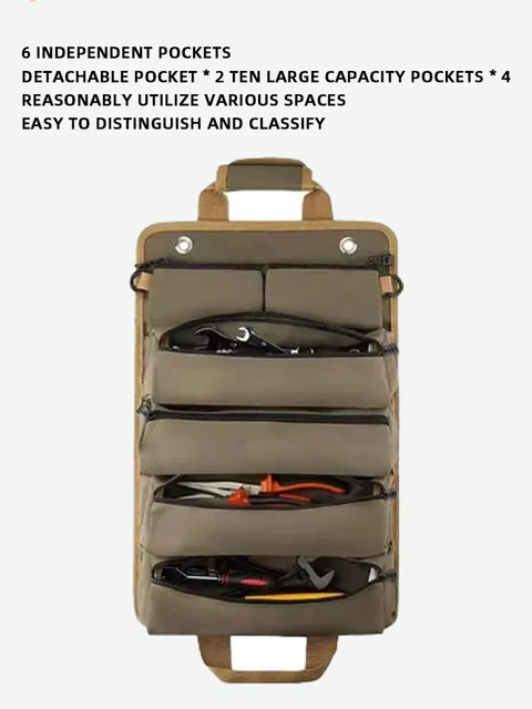 Organizzatore Auto Pieghevole: 2 Tasche Anteriori + Borsa Bagagliaio Con Supporto Tablet - Impermeabile E Multiuso - Foto 2