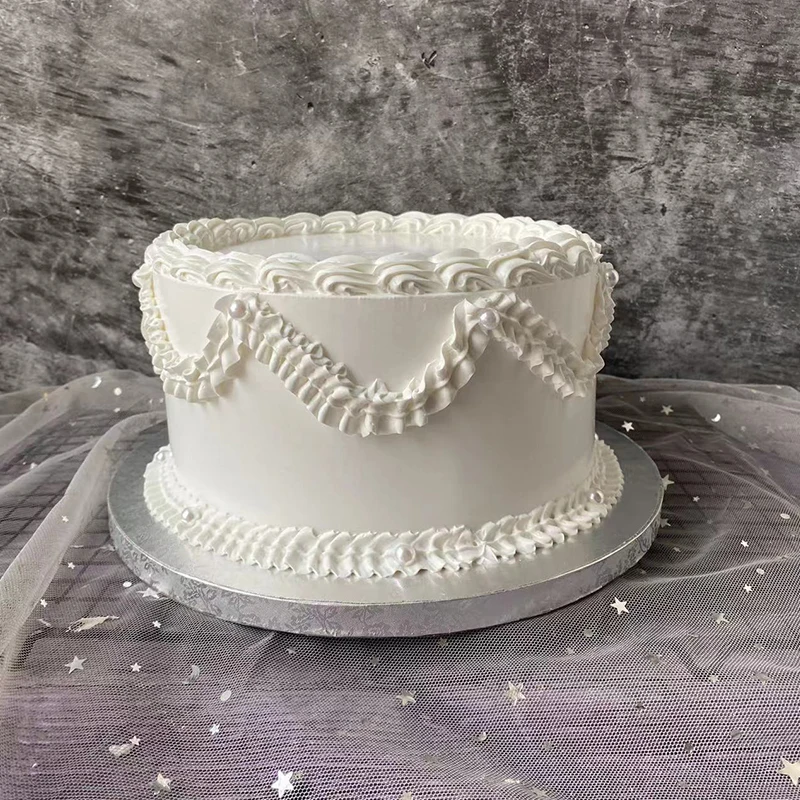 Simulation Cake Model 6/8 Inch Birthday Fake Cake Artificial Window Display Samples Shop Decor Photography Props food model food photography props