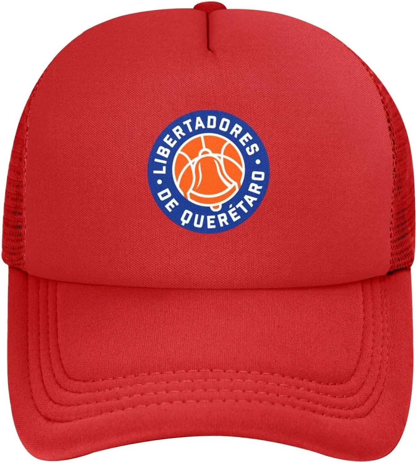 

Libertadores-De-Querétaro-Basketball Unisex Adult Mesh Baseball Cap Trucker Hat Dad Cap Black Hat