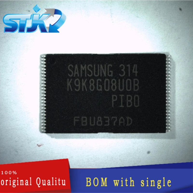 

2PCS K9K8G08UOB-PIBO package TSOP48 memory chip IC new original stock