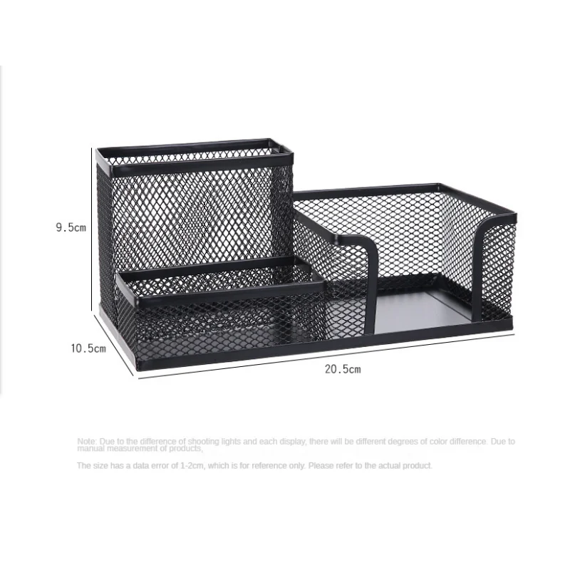 Stationery Organizer Stationery Storage Box Capybara Pencil Case Stationery Pencil Bag Creative Metal Mesh Hollow Design Large Capacity