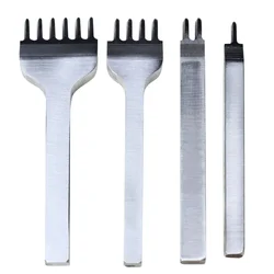 Premium Leather Craft Hole Punch Set - Multi - Prong Lacing & Stitching Tool (3mm - 6mm) (5mm)