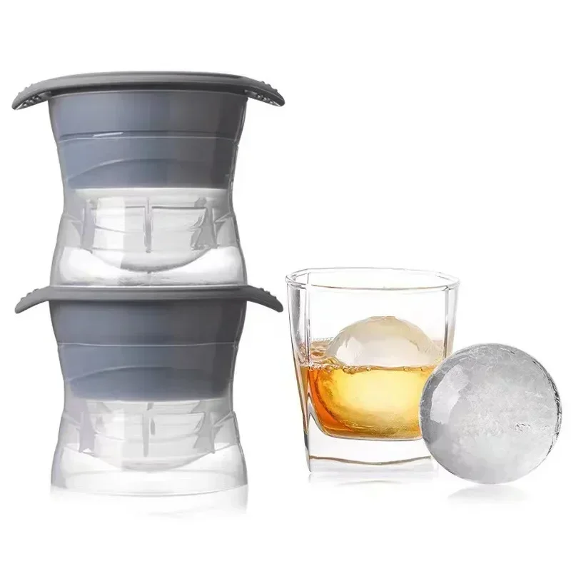 5cm Round Ball Ice Cube Mold DIY Ice Cream Maker Plastic Mould Whiskey Tray for Bar Tool Kitchen Gadget Accessories