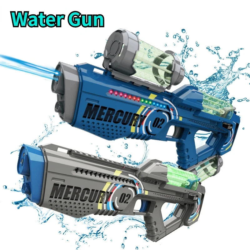 Electric Water Gun Children Toy Squirt Toy For Boys High-pressure Strong Charging Energy Bared Water Pistol Kids Toys Gift water guns