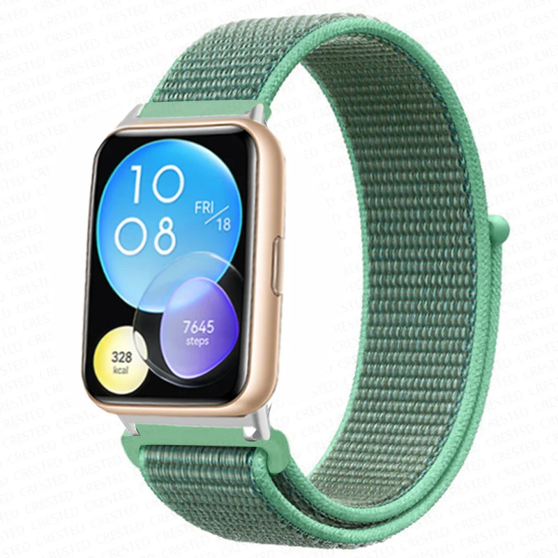Enhanced Nylon Loop Band Smartwatch Replacement Wristband Bracelet - Durable and Stylish Nylon Strap