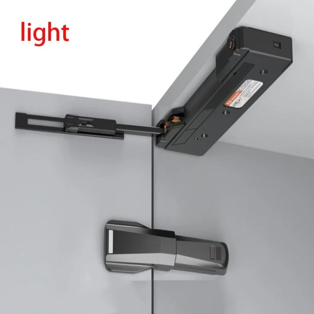 ระบบเปิดตู้แบบกดเพื่อเปิดด้วยระบบเปิดแบบนุ่มนวล ด้ามจับแบบซ่อน ด้ามจับแบบซ่อน ทำงานเงียบ 1