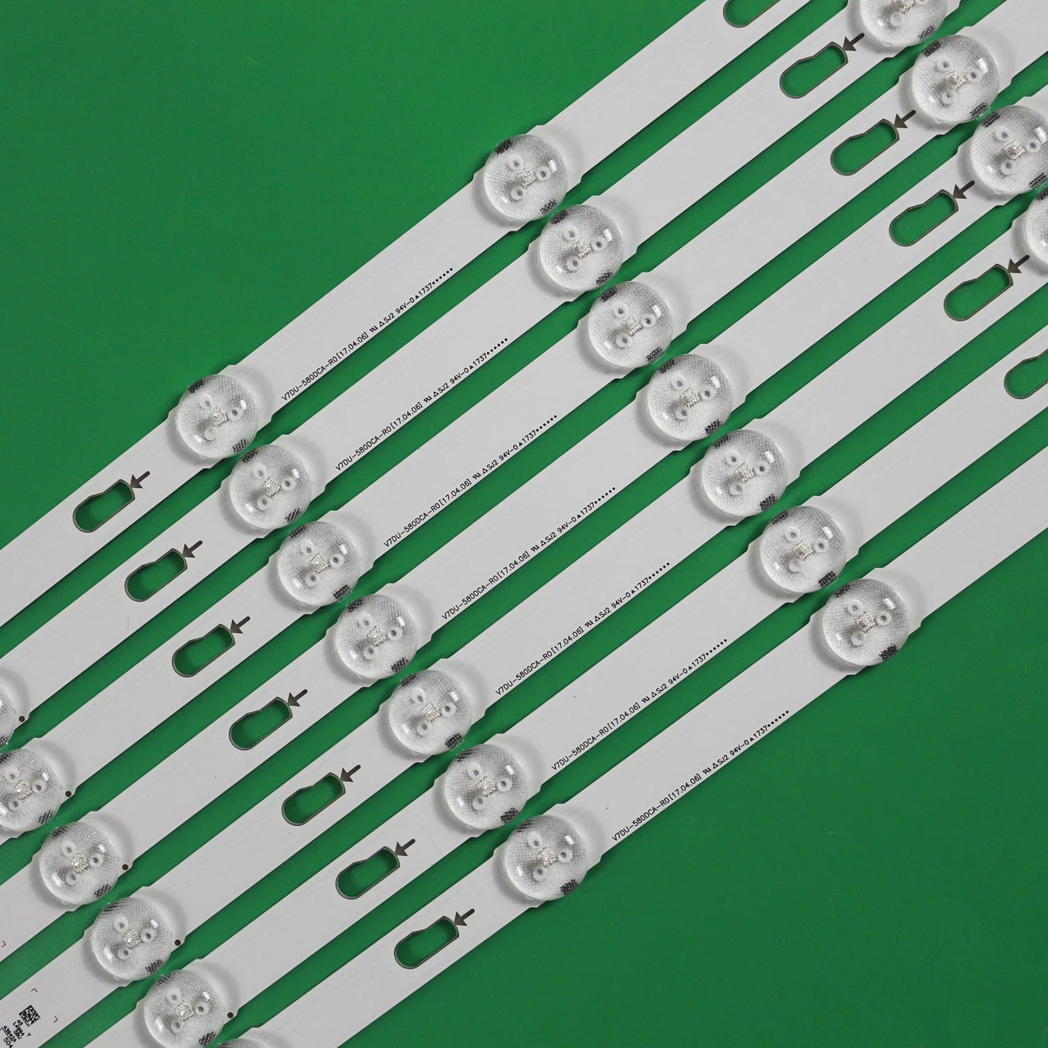 Tira Led para Un58mu6071 Un58mu6125 Un58mu6120 Ue58mu6125 Ua58nu7103 Ue58mu6199 - Imagem 6