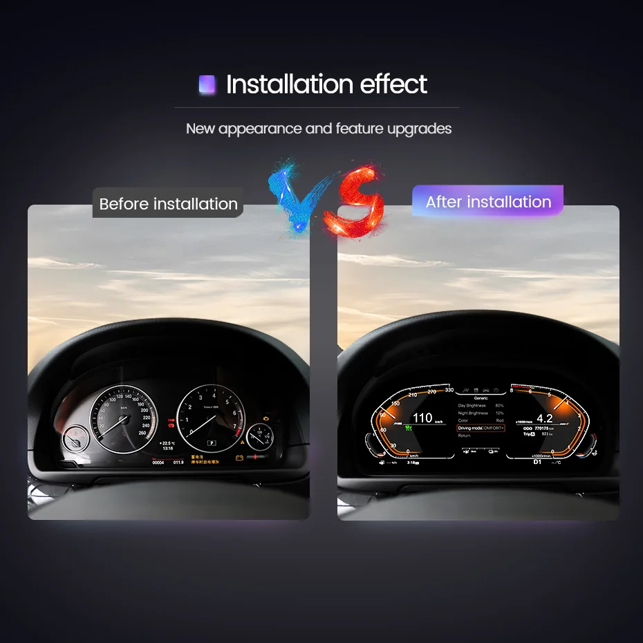  ý ڵ LCD   г, BMW 2009-2016 X1 E84 ڵ  Ŭ  ÷ ӵ ȭ, 11 ġ