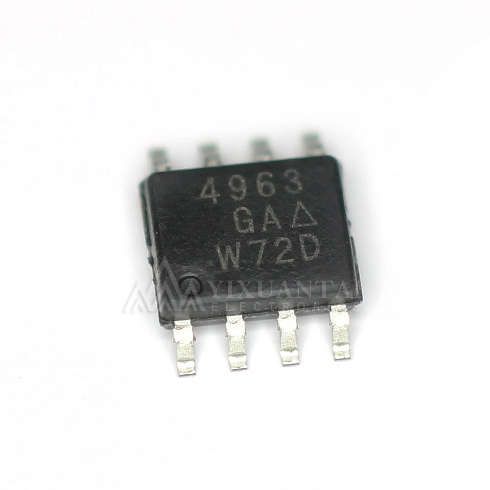 10 pz/lotto SI4963DY-T1-GE3 SI4963DY 4963 SOP8 P-CHANNEL MOSFET di potenza 6.2A 20V nuovo originale